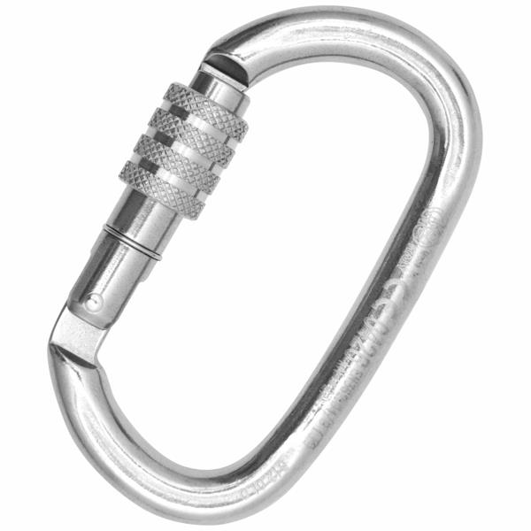 Kong X-large Inox screw carabiner