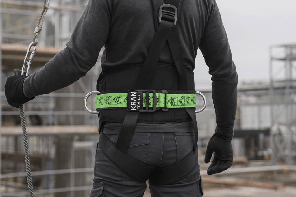 Optimaliser fallsikring med støttebelte for ekstra komfort og sikkerhet